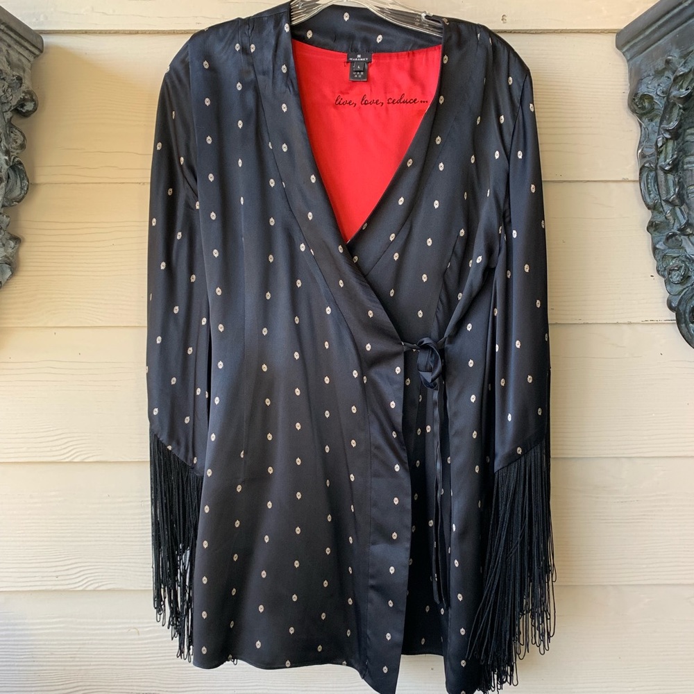 Madame V Kimono tasseled night robe/dress